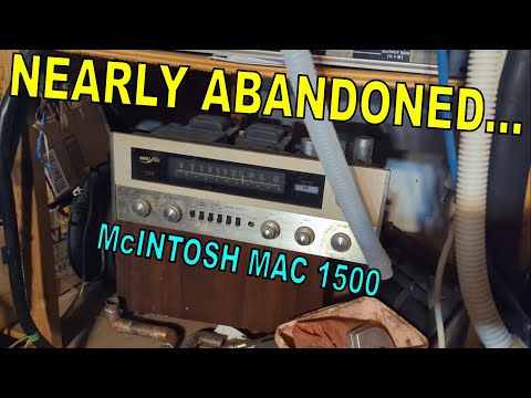 The best sounding receiver I've ever worked on: MAC 1500