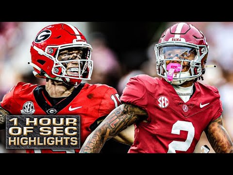 1 HOUR of SEC highlights from the 2024-25 College Football Season 🎥 | ESPN College Football