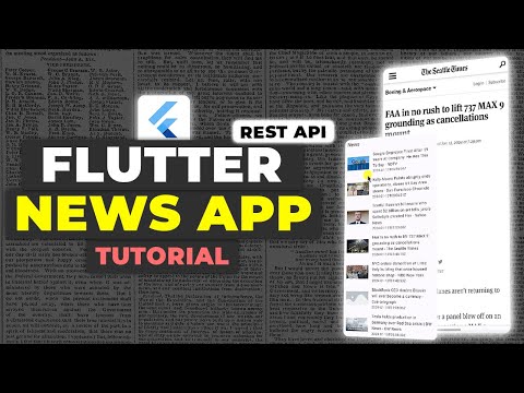 Flutter News App Tutorial | REST API News App Flutter Guide