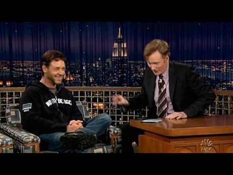 Conan O'Brien vs Russell Crowe