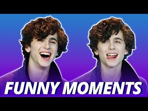 Timothée Chalamet Is Like A Puppy In Human Form - Funny Moments