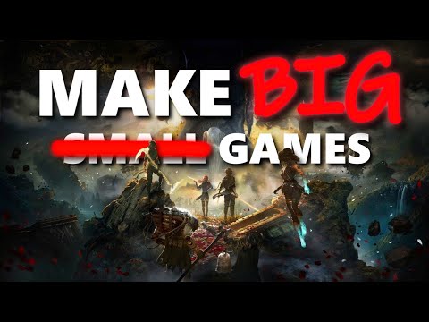 "Just Make Small Games" is Bad Advice.
