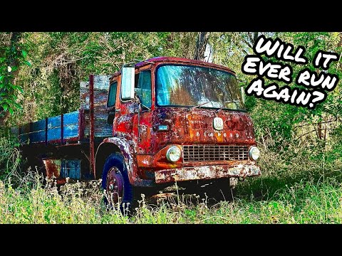 Will it START? 60yr OLD Dump Truck sitting for YEARS!