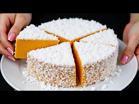 Only milk and pumpkin! Lightning-fast dessert in 5 minutes! No oven, no gelatin!