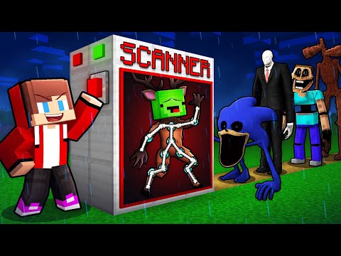 JJ Made a SCANNER To Find Mikey in Minecraft - Maizen