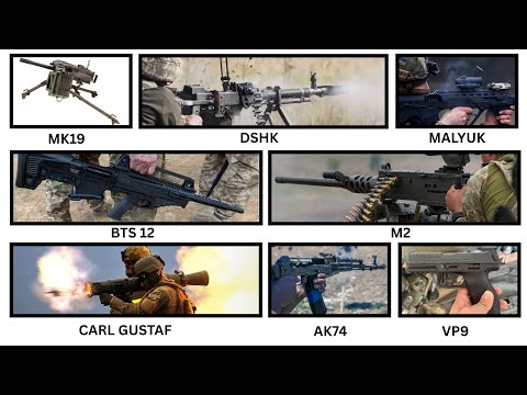 Every Small Arm Weapons Ukraine Uses on Russians