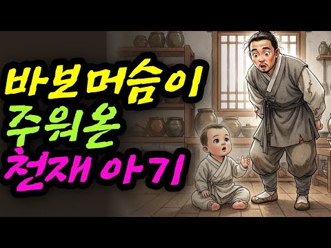 바보머슴이 주워온 천재 아기 ㅣ야담 민담 전설 설화 옛날이야기 오디오북