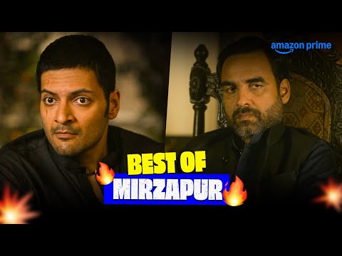 Best Of Mirzapur 🔥| Pankaj Tripathi, Ali Fazal, Divyenndu | Prime Video India