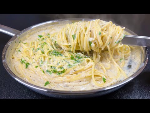 10 Minuten Wunder Die perfekte cremige Pasta! Bestes Rezept für schnelles und leckeres Kochen! 🕒🍝