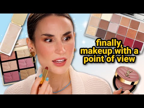 TRYING NEW LUXURY MAKEUP | BYREDO Bibliophilia, YSL Oasis Palette, Burberry & MORE!