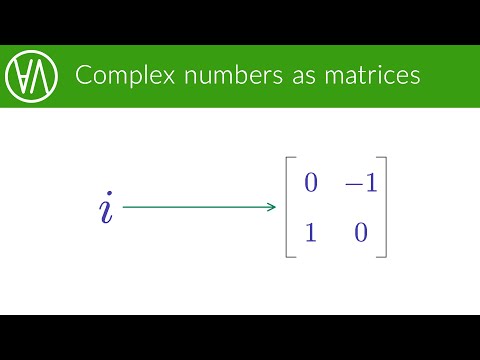 Complex numbers as matrices | Representation theory episode 1