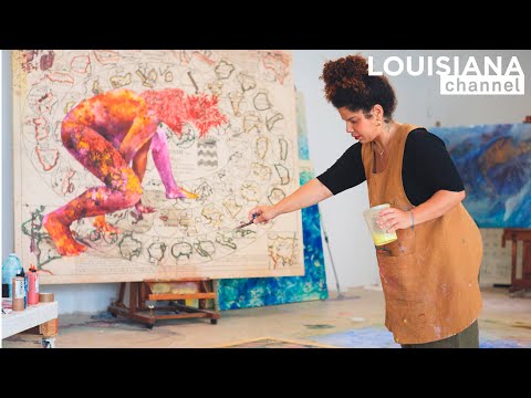 Artist Firelei Báez: I Consider Myself a Filter | Louisiana Channel