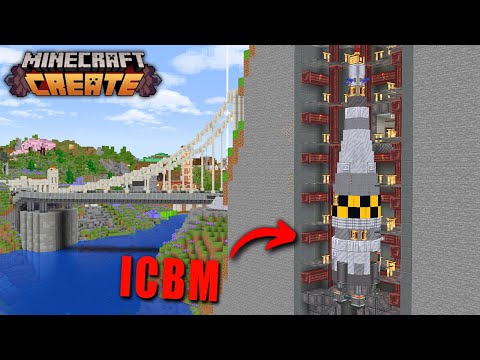 Defending My Colony With A NUCLEAR ICBM Silo in Create Mod