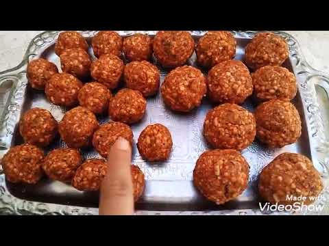 # تحضيرات رمضان 2019 ...... كريات  (كرات ) الشحمة الخاصة بالحساء الأدراري مع التعرف على باقي  ؟؟؟