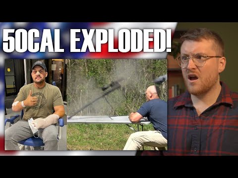 "My 50 Cal Exploded" KENTUCKY BALLISTICS - Royal Marine Reacts
