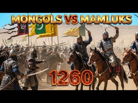 This Battle ended Mongol supremacy forever! | Battle of Ain Jalut 1260 | Mongols vs Egyptian Mamluks