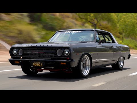 VIOLENT 1,000HP TWIN TURBO '65 Chevelle Tire Shredder [4K]