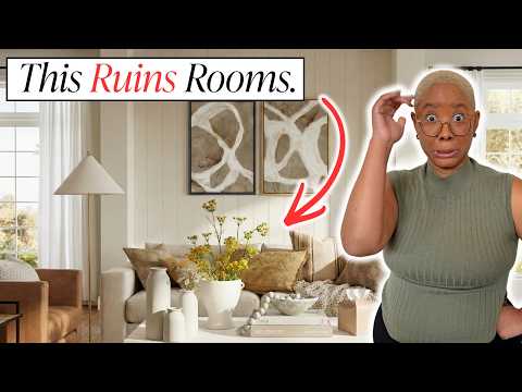 5 Interior Design Rules You’re Breaking (And It Shows)