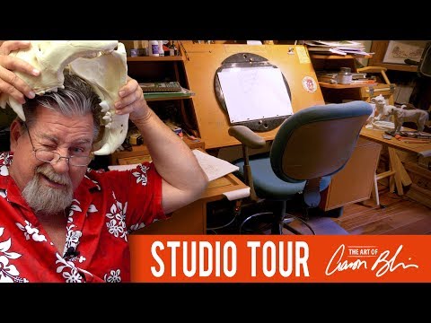 Aaron Blaise Studio Tour