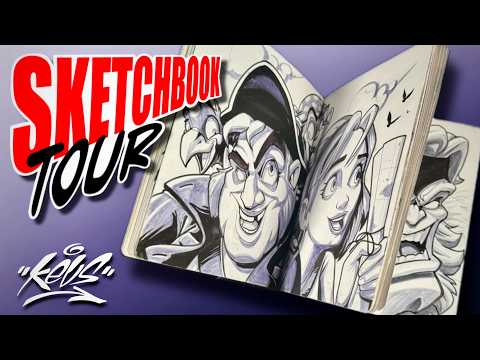 I Spent 1000 Hrs sketching! (Every page explained)