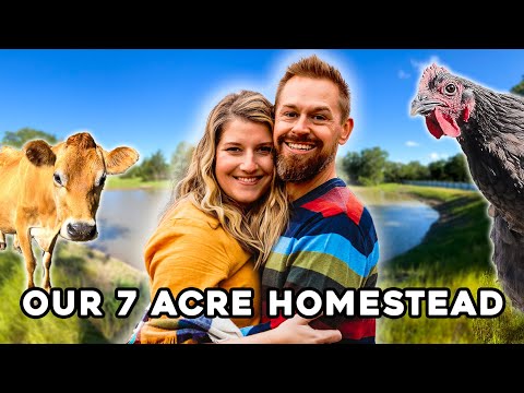 Everything We Built on Our 7 ACRE HOMESTEAD (1 YEAR in 20mins!)