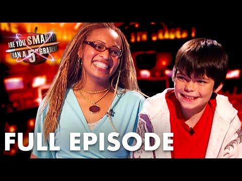 Daughters Watch Mom Play For $1,000,000 | Are You Smarter Than A 5th Grader? | Full Episode | S01E07