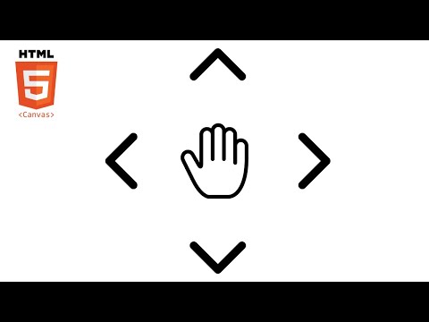 Adding Pan Tool To HTML Canvas | Drawing App Tutorial Part 7