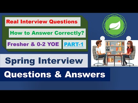 Crack Spring Interview | Questions for Freshers and 1-3 Years of Experience Part-1