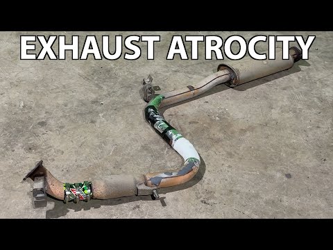 Dodgy Bogan Exhaust Repairs.