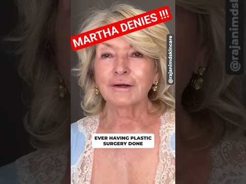 Martha Stewart DENIES....Except....