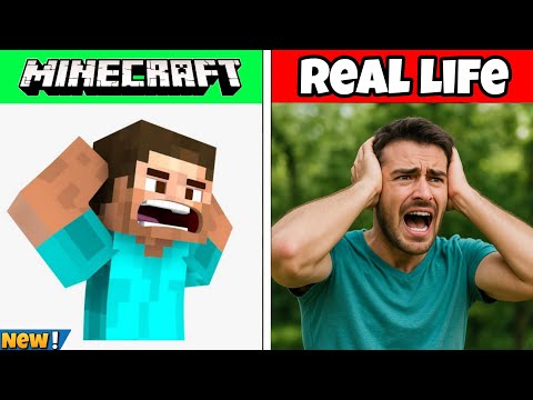 Minecraft Special Mobs vs Real Life (NO CLICKBAIT)