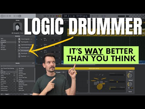 Logic Pro X | How To ACTUALLY Use Drummer Tracks