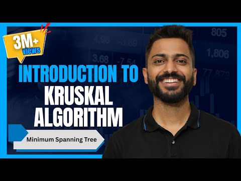 L-4.8: Kruskal Algorithm for Minimum Spanning Tree in Hindi | Algorithm
