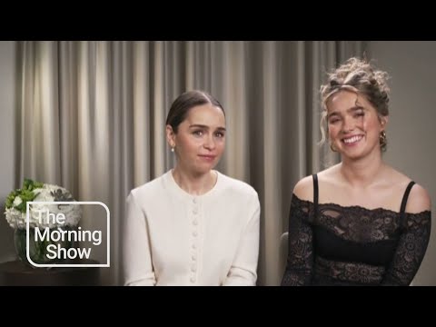 Emilia Clarke and Haley Lu Richardson spill secrets from 'Ponies'