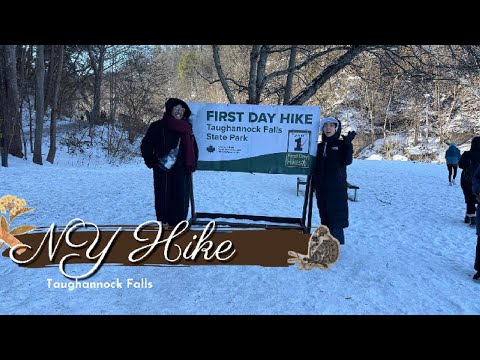 Taughannock falls | hot chocolate and icy waterfalls to greet the year
