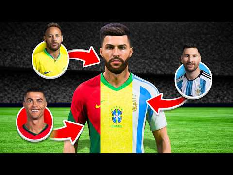 I Combined Messi, Ronaldo & Neymar To Break Football