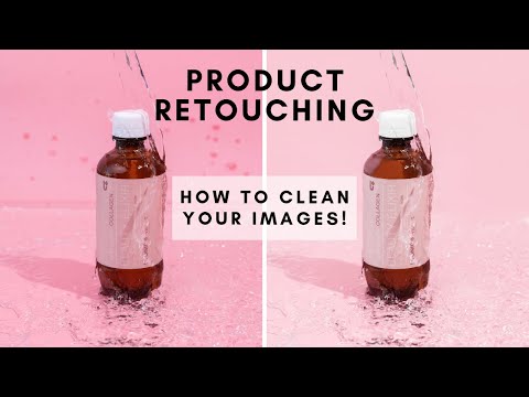 How to Retouch Product Photos: CLEAN UP your images! Basic Photoshop Product Retouching Tutorial