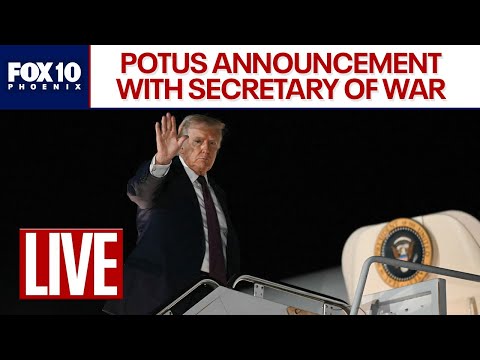🔴 LIVE: Trump announces 'Golden Fleet' initiative, new battleship from Mar-a-Lago | FOX 10 Phoenix