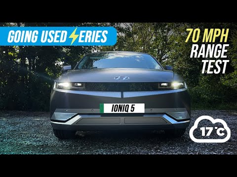 Going Used - How far will a USED IONIQ 5 go at 70mph? | Motorway Range Test