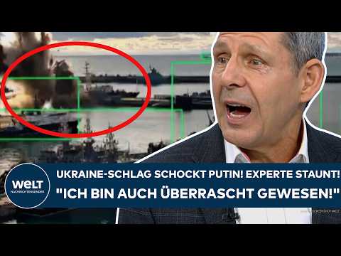 PUTINS KRIEG: Schlag der Ukraine! Experte staunt! "Ich bin auch überrascht gewesen!"