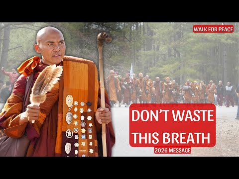 Walk for Peace | Bhikkhu Pannakara’s 2026 Message: Don’t Waste This Breath