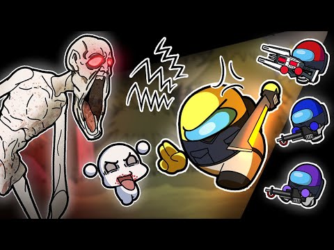 SCP096 vs GHOSTBUSTERS  EP.3 I Among Us Animation