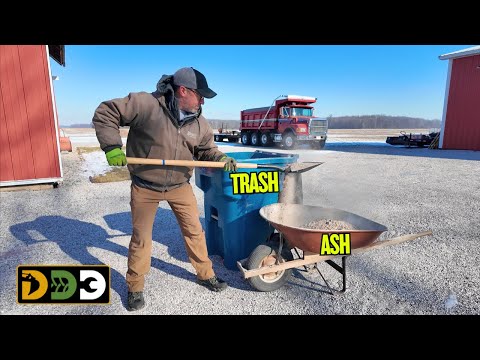 Ash In The Trash? + Tri-Axle Load of Firewood