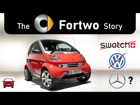 The “Swatchmobile" ABANDONED by its creators. The Smart Fortwo Story