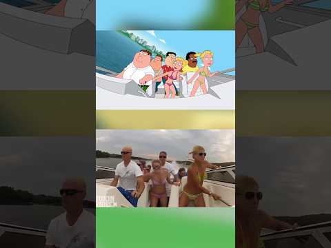 These are all the real-life events Family Guy has recreated #familyguy #familyguyscene