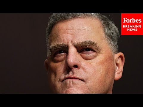 'Do You Honestly Think That?': Mark Milley Grilled On Correspondence With China