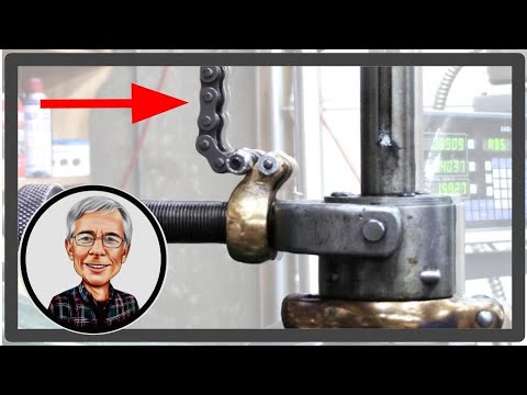Replacing the Counterbalance Chain on my 1917 Avey Drill Press