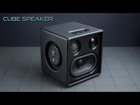 Turn PVC Into a Premium Cube Bluetooth Speaker!