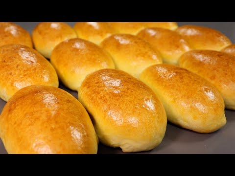 Пуховые ПИРОЖКИ С КАПУСТОЙ – самые любимые в нашей семье!