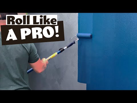 How To Roll A Wall.  Laying Out Interior Walls. Tips from The Idaho Painter.